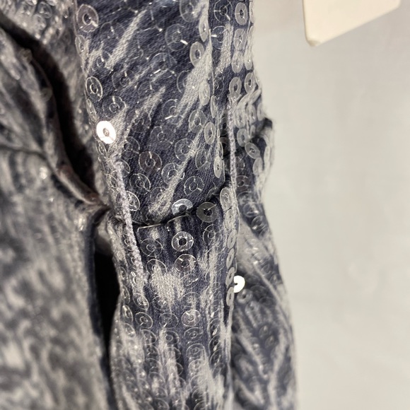 Chetta B Leopard Print Sequin Cap Sleeve Formal Dress - Picture 6 of 9